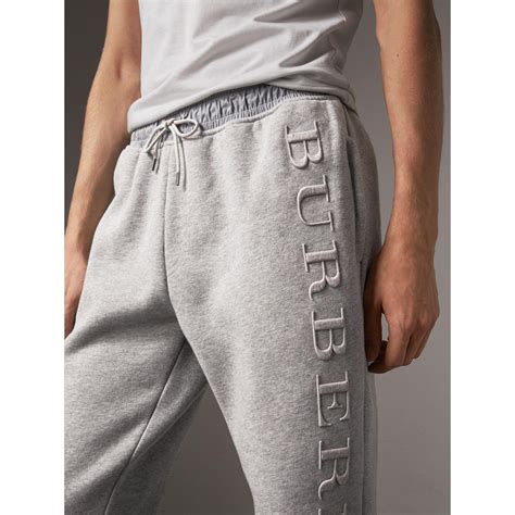 grey burberry sweatpants